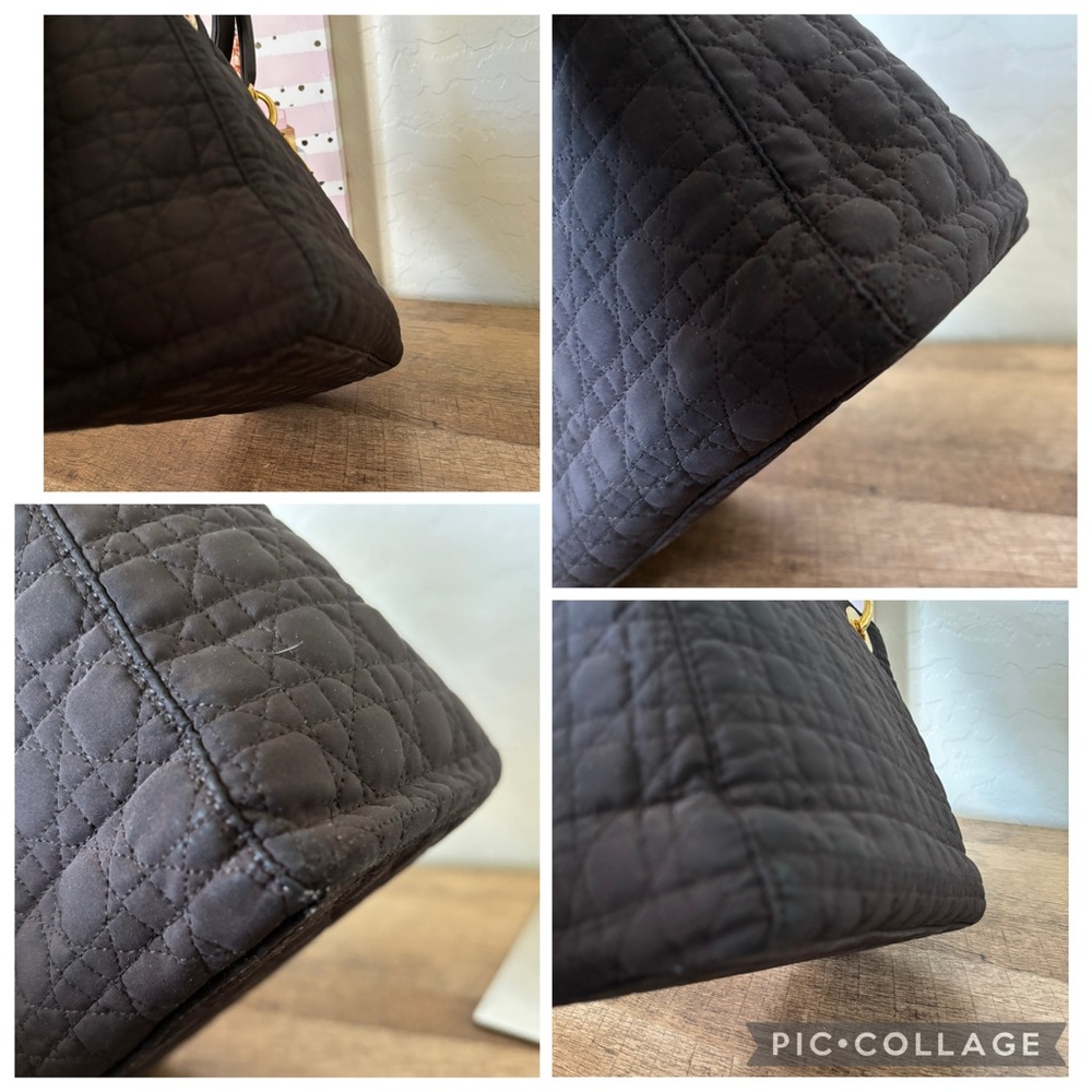 Lady Dior - Quilted Vintage Handbag with Gold Accents - Picture 10 of 14